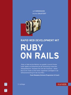 cover image of Rapid Web Development mit Ruby on Rails